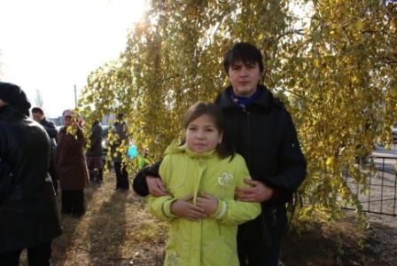 Налья Овчинникова и дочь Адель