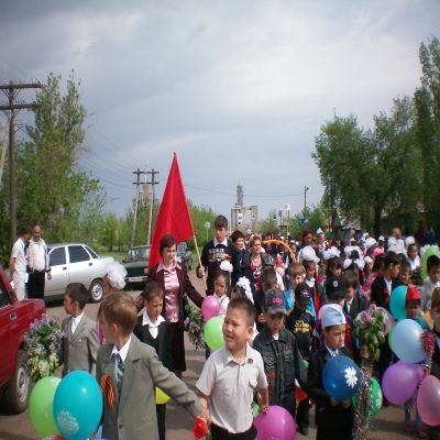 Митинг посвящённый "Дню Победы" 